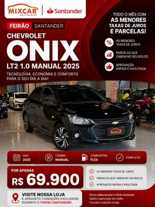 CHEVROLET ONIX 1.0 FLEX LT MANUAL CHEVROLET ONIX 1.0 FLEX LT MANUAL